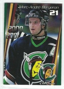 2000-01 Shawinigan Cataractes (QMJHL) Marc-Andre Bergeron