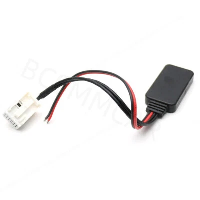 Fit For BMW E60 2004 E63 E64 E61 12Pin Car Bluetooth Module AUX IN Cable Adapter - Image 1 of 4