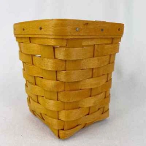 ** Longaberger Korb 1994 5,5" x 5,5" x 6" handgewebt in Ohio ** - Bild 1 von 3