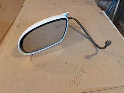 Espejo retrovisor lateral blanco del conductor GM Buick Roadmaster Cadillac Fleetwood 1995-1996 Foto 1 de 4