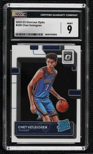 2022-23 Panini Donruss Optic Rated Chet Holmgren #208 CGC 9 Mint Rookie RC - Picture 1 of 3