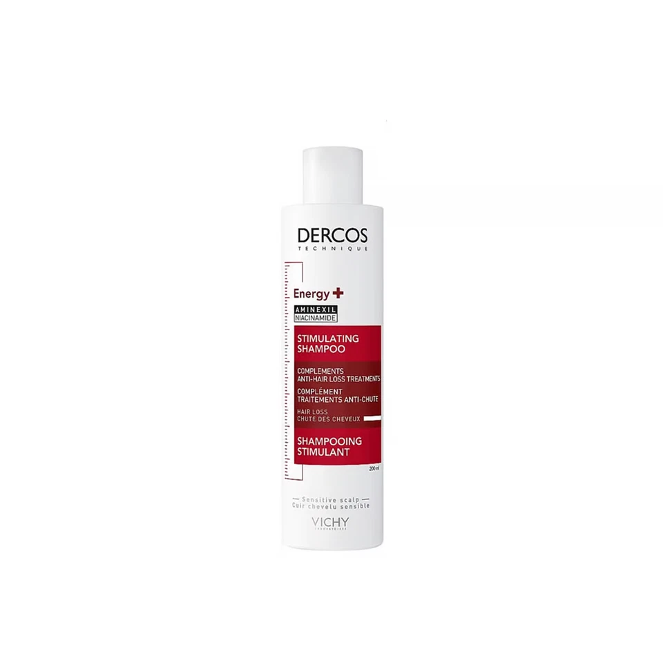 Vichy Dercos Energy+ Stimulating Anti-Hair Loss Shampoo 200ml - Image 1 of 1