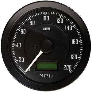 Smiths Classic GT40 Style Speedometer Electronic 0-200 MPH 100mm with GPS Sender - Picture 1 of 3