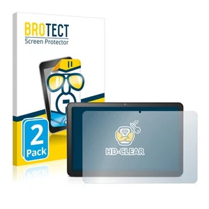 2x Display Schutz Folie für Doro Tablet 10.4" Zubehör Transparent - Bild 1 von 6
