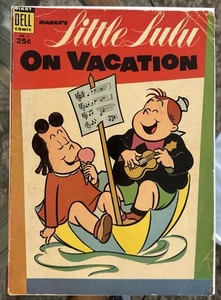 Dell Giant COMIC • Marge's Little Lulu On Vacation # 1 • 1954 • Walt Disney - Bild 1 von 2