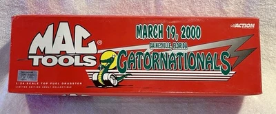MAC TOOLS ACTION 2000 Gatornationals Top Fuel Dragster 1:24 Die Cast - Image 1 of 4