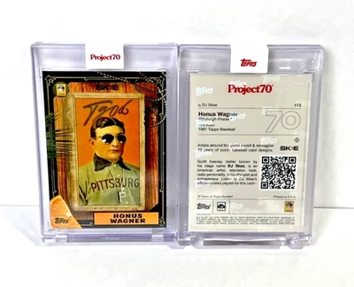 Topps Project 70 2021 - 1987 Honus Wagner #172 - por Dj Skee - PR 5.011 Foto 1 de 4