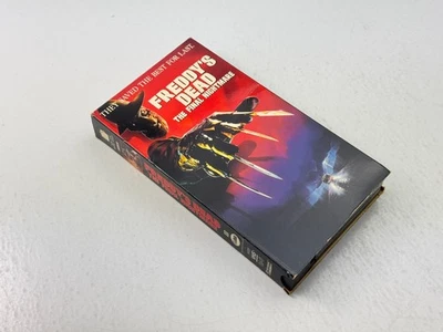 Vintage 1992 Freddys Dead VHS Tape Robert Englund Horror Slasher - Image 1 of 3