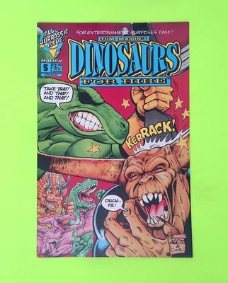Dinosaurs for Hire #5 Vol. 2 1993 Malibu Comics High Grade Comic Book W186-197 - Image 1 of 2