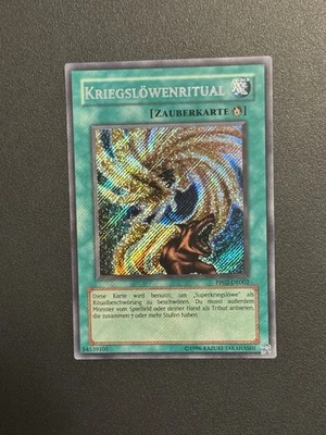 GERMAN War-Lion Ritual - Secret Rare - PP02-DE002 - PP02-EN002 - Yugioh - Image 1 of 4