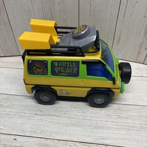 TMNT Mutant Mayhem Pizza Blaster Van Vehicle Toy Only No Remote - Picture 1 of 4