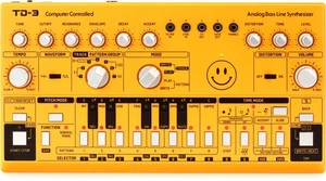 Behringer TD-3-Amarillo Analógico Bajo Línea Sintetizador - Amarillo - Imagen 1 de 7