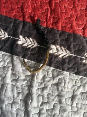 “Faux Locs Extensions – 60 pyès, Nwa & Blond, Bon Eta” - Image 1 of 4