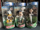Disney Dodgers Bobblehead Set Mickey Mouse, Goofy, Donald Duck Collectibles
