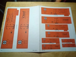 1977 NMRA Bulletin Microscale Santa Fe Orange Reefer Centerfold Pages Removed... - Picture 1 of 4
