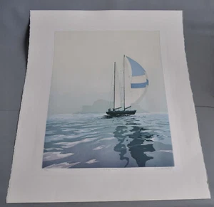 org. John McNulty Sailing Home 135/250 Lithographie Bild signiert limitiert Bild - Bild 1 von 6