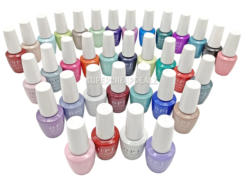 OPI GelColor Soak Off GEL Nail Polish 240+ COLORS - Top Base 0.5 oz AUTHENTIC - Image 1 of 1