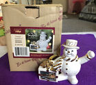 NEW Terry Redlin Snowman Ornament, ?Family Traditions?,6209721602, J-2-4