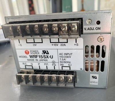 Источник питания источник питания WRF15SX-U 6 В постоянного тока 50 А выход 115/230 В переменного тока вход 7,5 А - Изображение 1 из 4