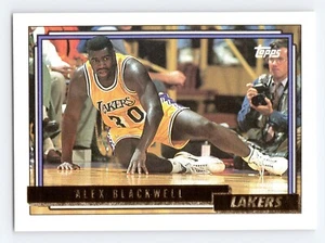 1992-93 Topps - Gold #371 Alex Blackwell (RC) - Picture 1 of 2