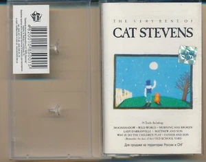 Cat Stevens The Very Best Of 1990 re Cassette Made in Ukraine NM - Picture 1 of 6