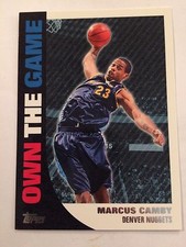 2008-09 Topps Own the Game #OTG8 - Marcus Camby - Denver Nuggets