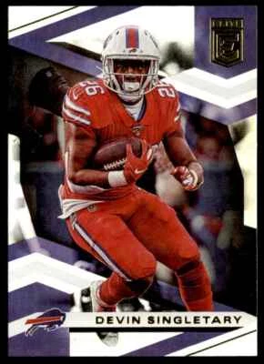 2020 Donruss Elite Devin Singletary Buffalo Bills #10 - Image 1 of 2