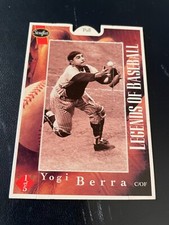 1995 Stouffer's Legends of BB Pop-Up  #1 Yogi Berra - New York Yankees - HOF  MT