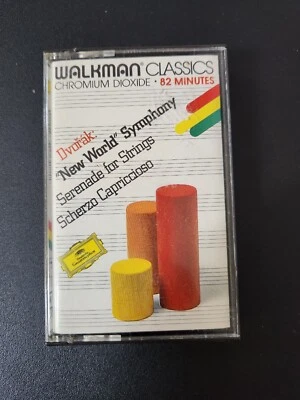 VINTAGE CASSETTE TAPE WALKMAN CLASSICS NEW WORLD SYMPHONY DVORAK - Image 1 of 4