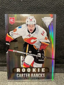 2013-14 Panini Titanium Draft Position Number /100 Carter Bancks #153 Rookie RC