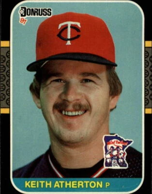 1987 Donruss #272 Keith Atherton - NM - Image 1 of 2