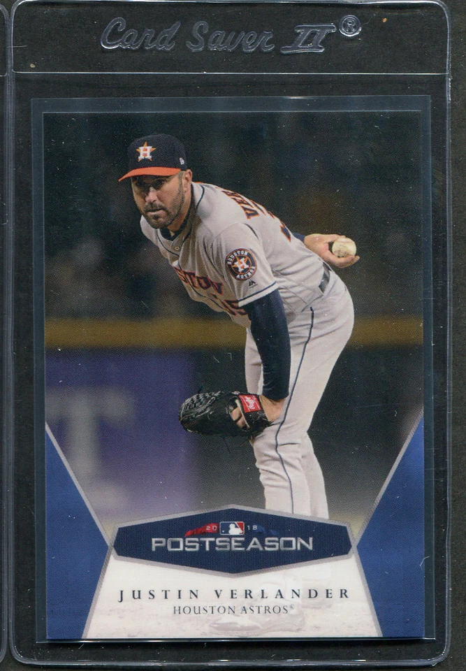 2018 Topps On Demand Postseason Justin Verlander #8 Astros - Image 1 of 1