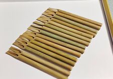 Set of 15 Pens Bamboo Reed Pen Qalam for Arabic and Persian Calligraphy Writing