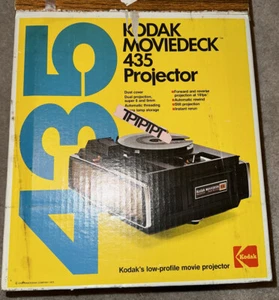 Vintage Kodak Moviedeck 435 Projector - Original Box and Manual Included - Picture 1 of 12