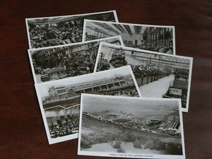 ORIGINAL SET OF SIX REAL PHOTO ADVERTISING POSTCARDS, VAUXHALL MOTOR Co. - Picture 1 of 5
