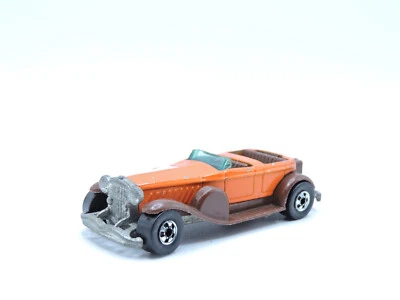 Hot Wheels '31 Doozie 1976 оранжевый винтажный черный стены Гонконг отсутствует верхний BW - Изображение 1 из 4