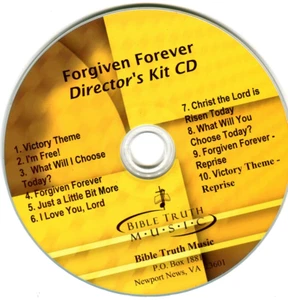 Forgiven Forever Bible Truth Music Director's Kit CD - Picture 1 of 1