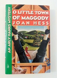 Arly Hanks O Little Town of Maggody by Joan Hess SIGNED 1993 Hardback Jacket - Picture 1 of 5