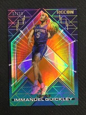2021-22 Panini Recon #136 Immanuel Quickley Holo Orange FOTL /18 No Reserve