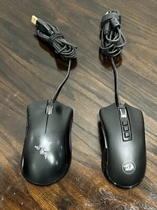 Razer Deathadder Chroma Computer Gaming Mouse RZ01-0121 & Redragon K582RGB-BA - Picture 1 of 2