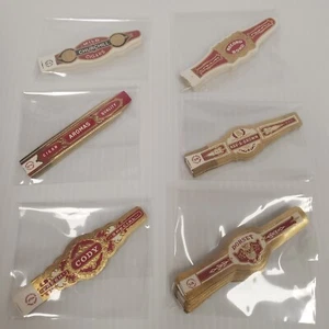 Vintage Cigars Wrappers Labels Multiple Lot 70+ Bands Paper Tobacco Mixed - D2 - Picture 1 of 5