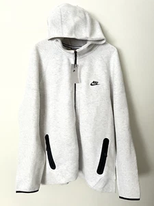 Nike Tech Fleece Windrunner Hoodie mit durchgehendem Reißverschluss 4XL Birch Heather FB7921-051 (145 $) - Bild 1 von 8