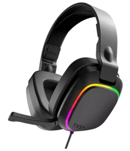 Gioteck TX70+ Inalámbrico PS5 PS4 Switch PC Auriculares y USB Dongle Azul - ROTO #333 - Imagen 1 de 7