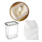 Greek Yogurt Strainer Soya Bean Milk Filter Cup And 5 Filter Bags Washable