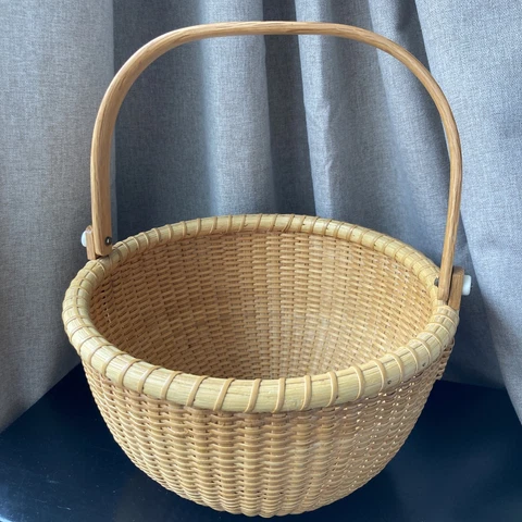 Authentic Nantucket Open Lightship Basket 9” Cover