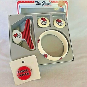 University of Georgia Bulldogs SEC Dawgs Mujer Accesorios UGA NCAA Fútbol - Imagen 1 de 12