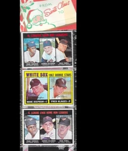 1967 Topps Holiday Baseball Card Rack Pack HOF Harmon Killebrew & Frank Robinson - Picture 1 of 6