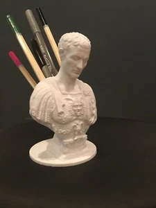 Organizador de escritorio Julio César idus de marzo pluma/portalápiz escultura - Imagen 1 de 10