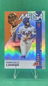 2025 Topps Series 2 Francisco Lindor NY New York Mets # MS2-9 Mega Stars SP SSP - Picture 1 of 2