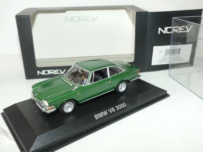 BMW GLAS V8 3000 Vert NOREV 1:43 imperfection - Photo 1/2